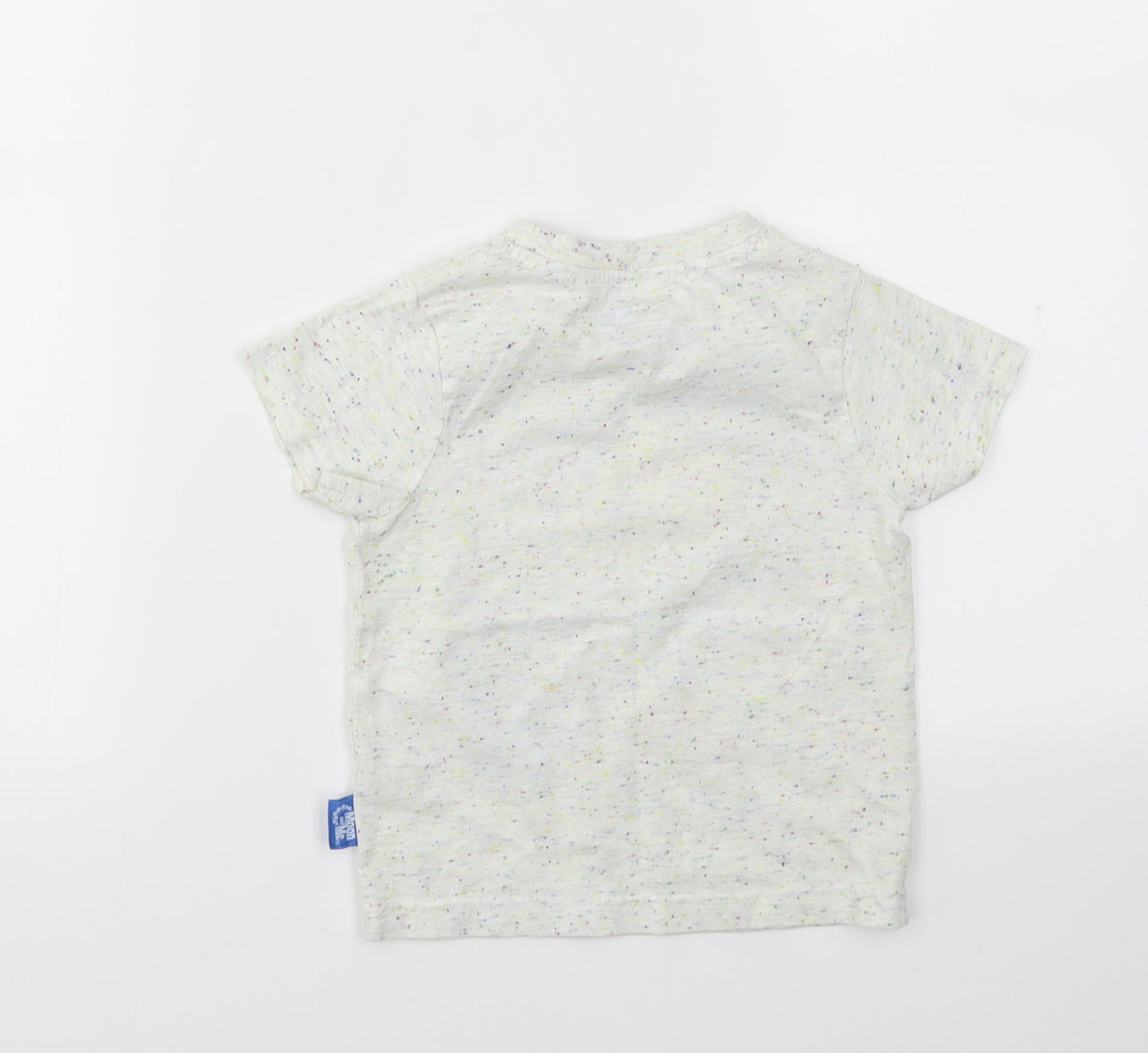 Nutmeg Girls Ivory   Basic T-Shirt Size 2 Years