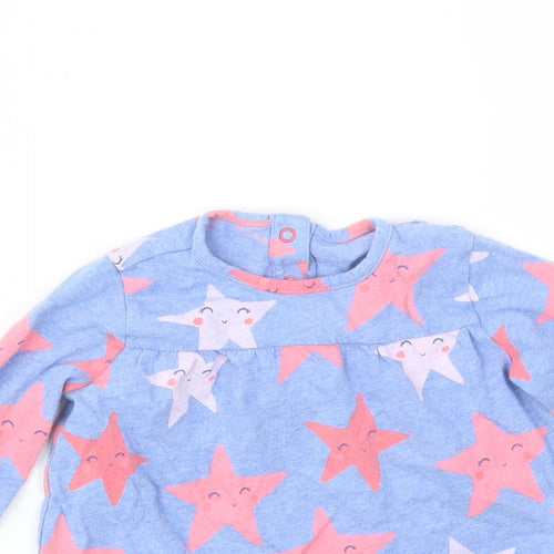 M&S Girls Blue   Fit & Flare  Size 3-6 Months