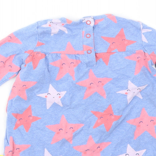 M&S Girls Blue   Fit & Flare  Size 3-6 Months