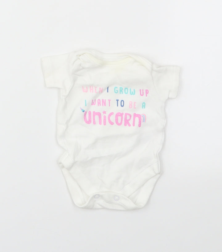 Nutmeg Girls Multicoloured Babygrow One-Piece Size Newborn