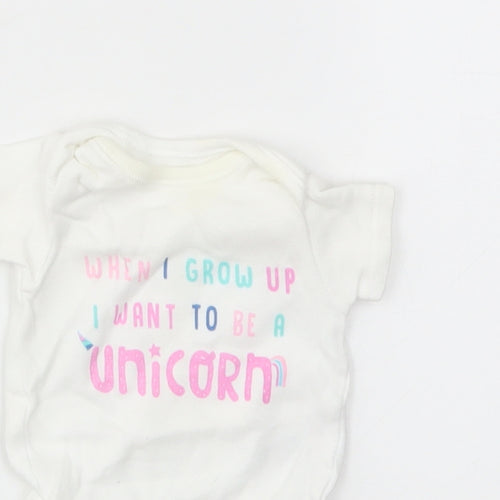 Nutmeg Girls Multicoloured   Babygrow One-Piece Size Newborn