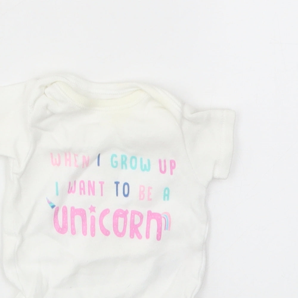 Nutmeg Girls Multicoloured   Babygrow One-Piece Size Newborn