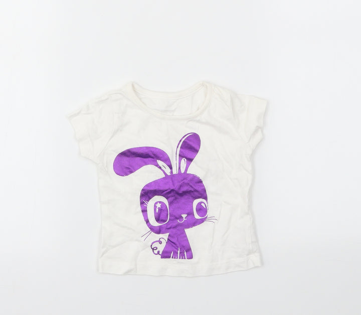 Cherokee Girls Multicoloured Basic T-Shirt Size 9-12 Months
