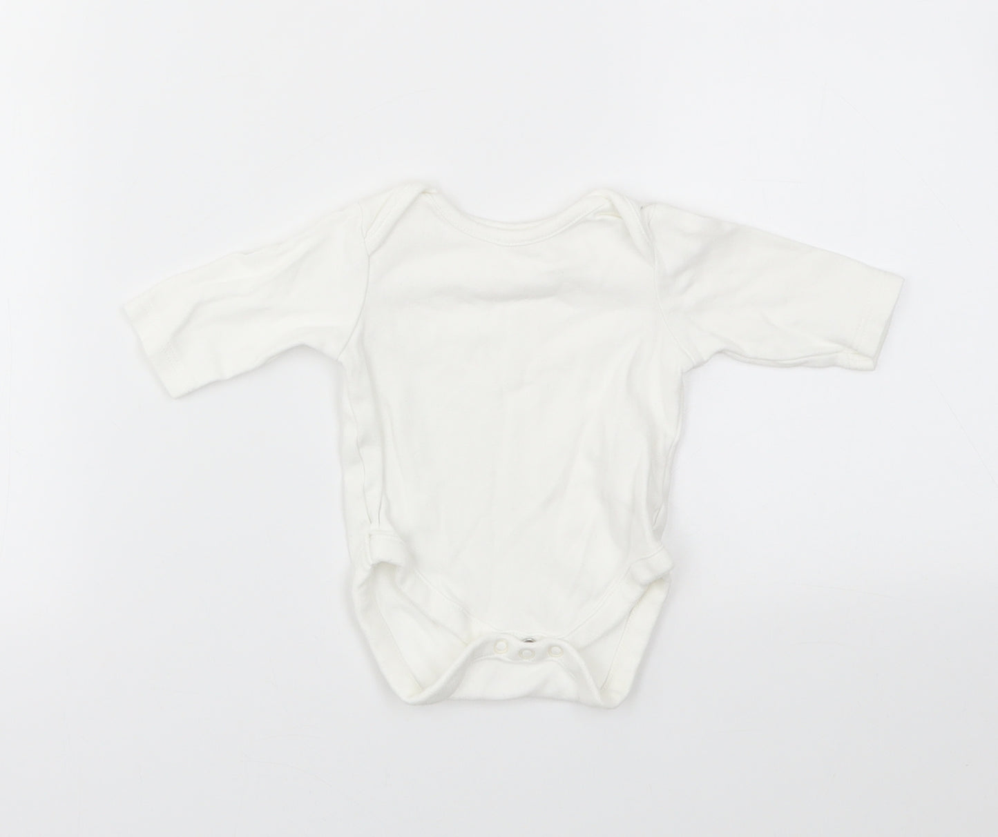 MINI CLUB  Baby White   Babygrow One-Piece Size Newborn