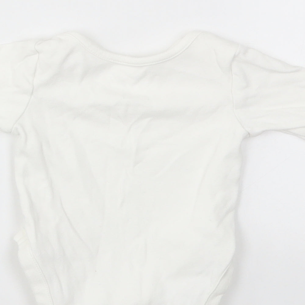 MINI CLUB  Baby White   Babygrow One-Piece Size Newborn