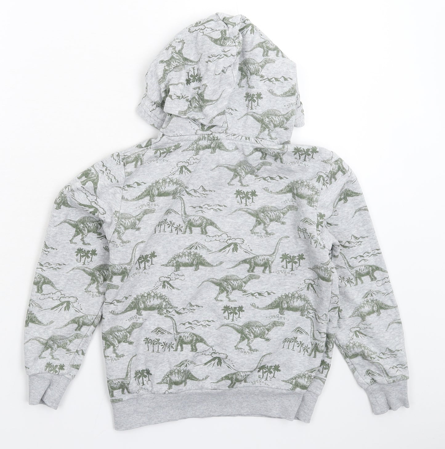 H&M Boys Grey   Pullover Hoodie Size 7-8 Years