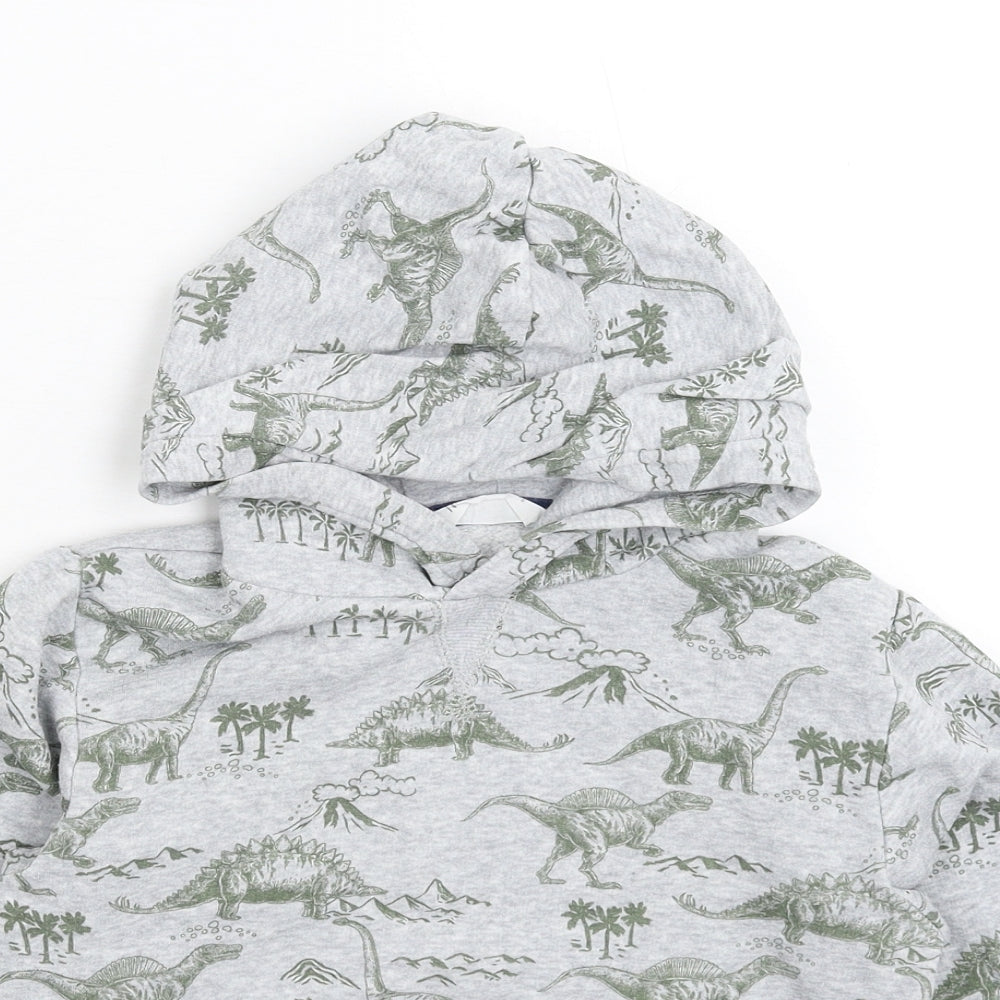 H&M Boys Grey   Pullover Hoodie Size 7-8 Years