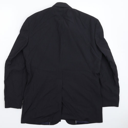 NEXT Mens Blue Striped  Jacket Suit Jacket Size 38