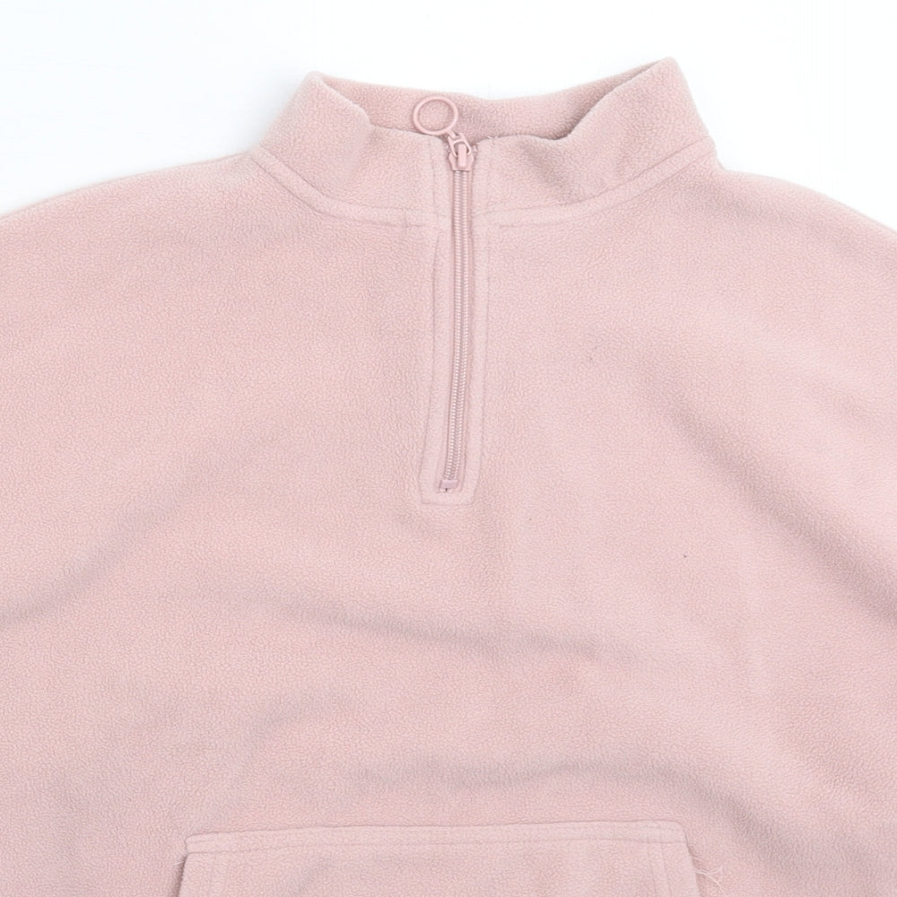 Select Womens Pink  Fleece Jacket  Size M