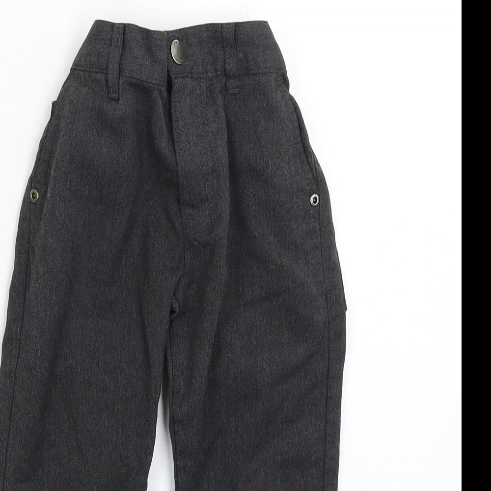 NEXT Boys Grey   Dress Pants Trousers Size 4 Years - School