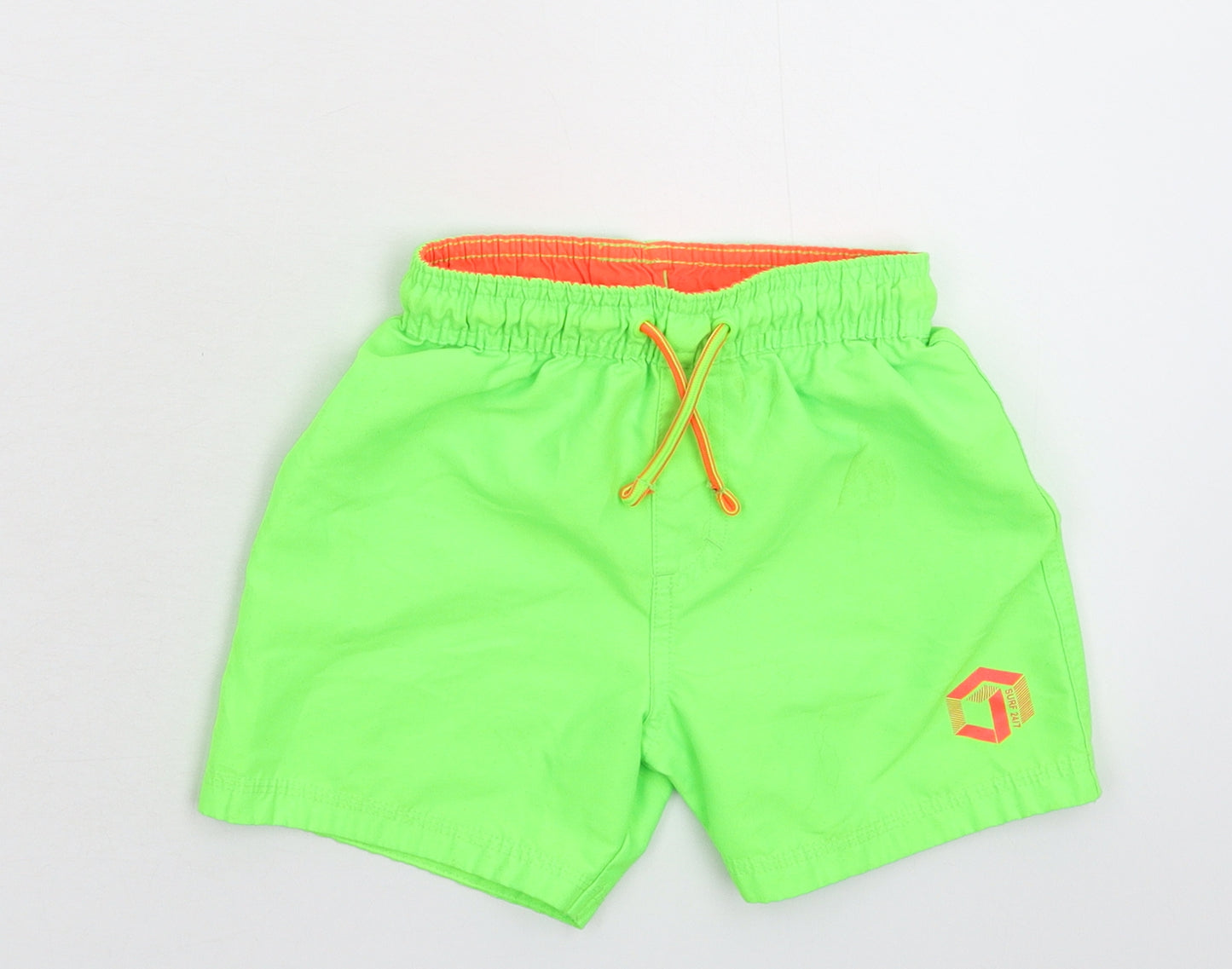 F&F Boys Green   Bermuda Shorts Size 3-4 Years