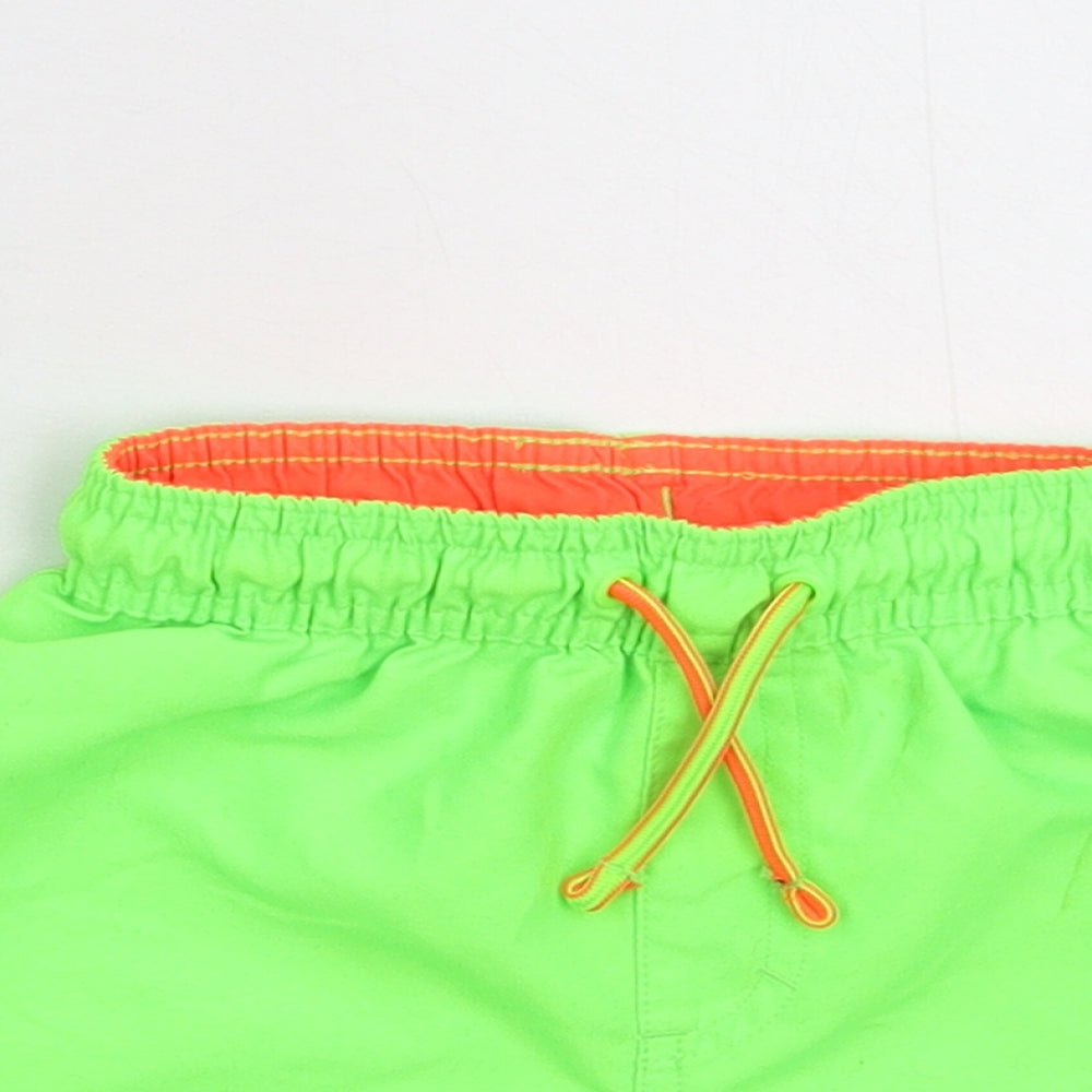 F&F Boys Green   Bermuda Shorts Size 3-4 Years