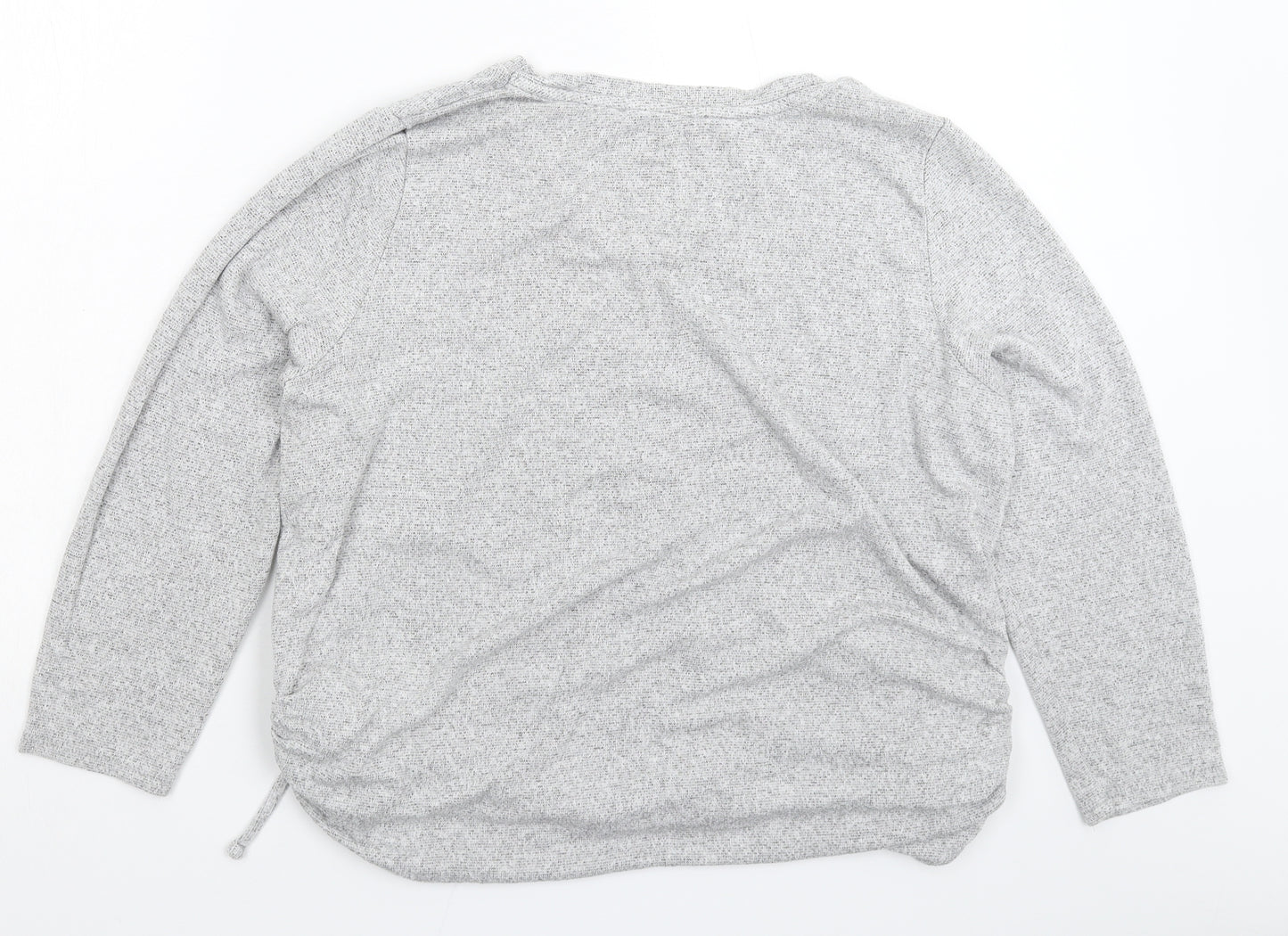 George Womens Grey  Knit Pullover Jumper Size XL