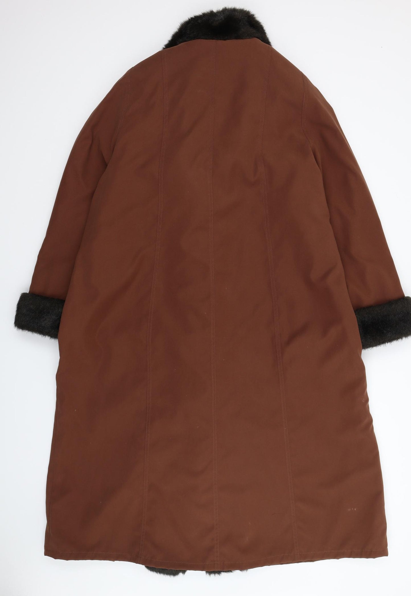 Berkertex Womens Grey   Overcoat Coat Size 14