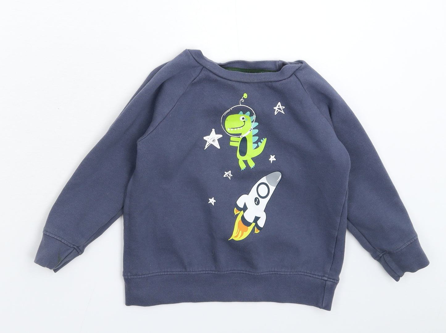 NEXT Boys Grey   Pullover Sweatshirt Size 3-4 Years