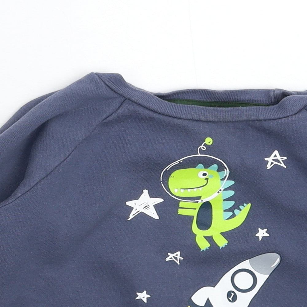 NEXT Boys Grey   Pullover Sweatshirt Size 3-4 Years
