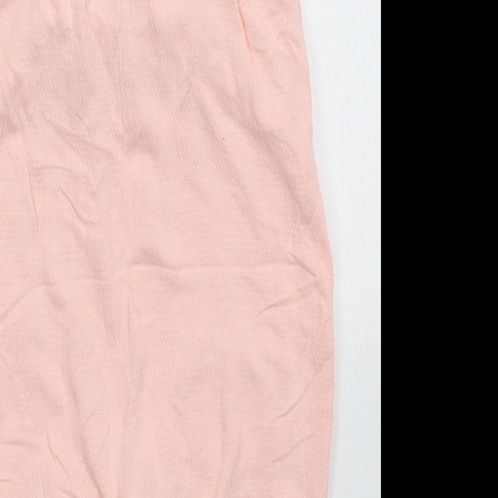 George Girls Pink Floral  Babygrow One-Piece Size 0-3 Months