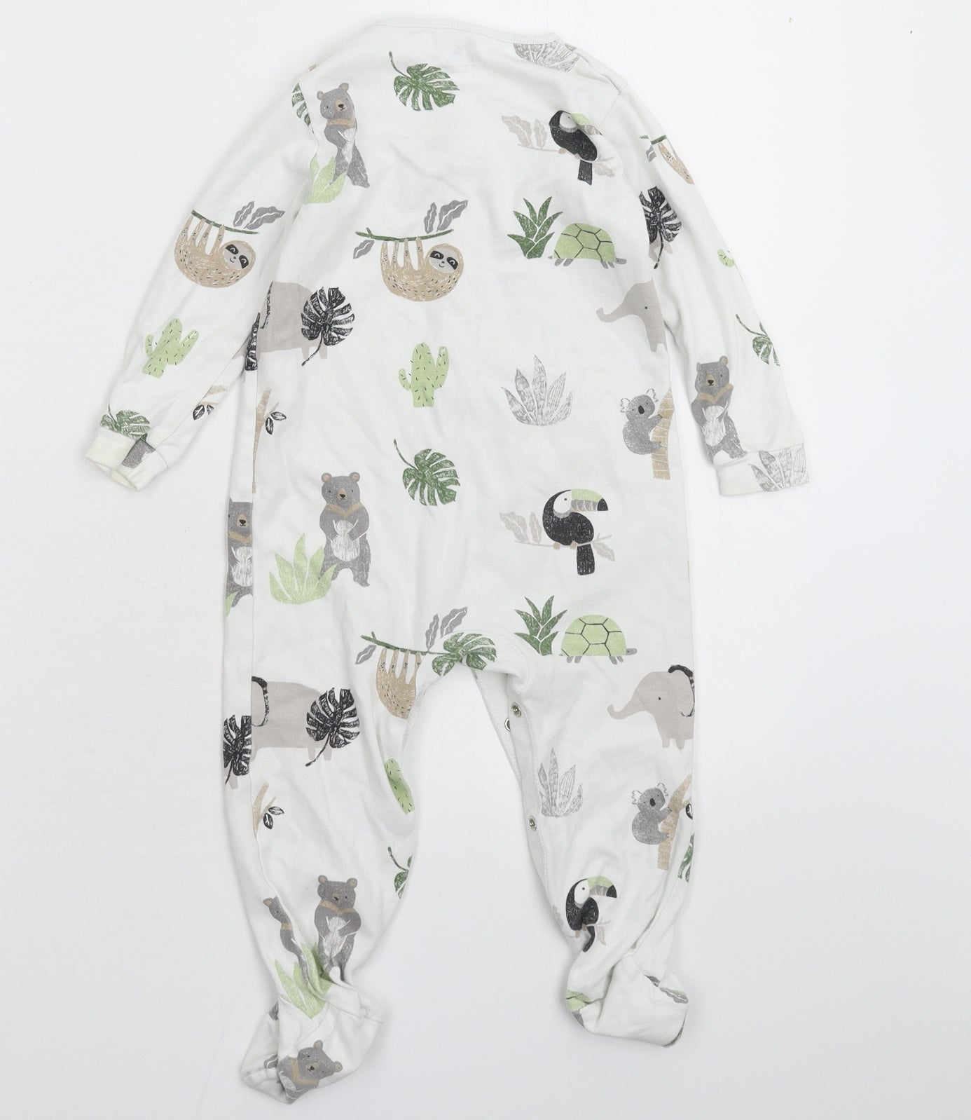 NEXT Baby White   Babygrow One-Piece Size 18-24 Months
