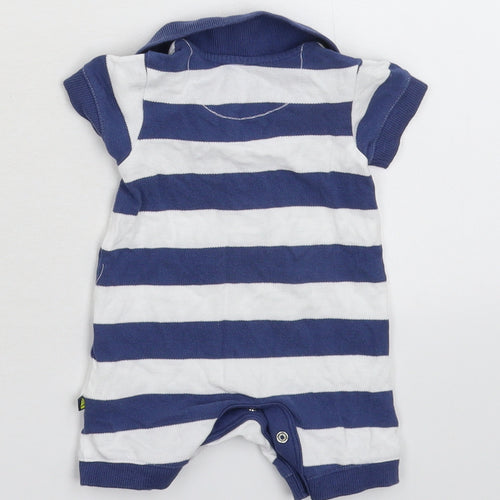 NEXT Baby Blue Striped  Babygrow One-Piece Size 0-3 Months