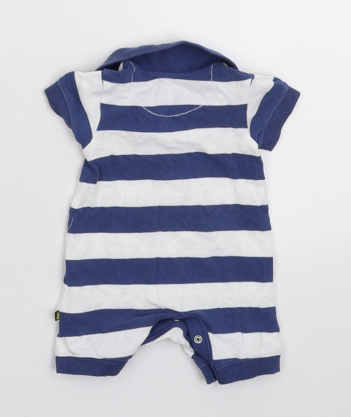 NEXT Baby Blue Striped  Babygrow One-Piece Size 0-3 Months