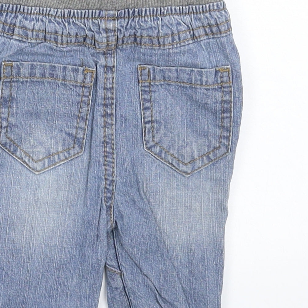 Earlydays Baby Blue  Denim Jogger Jeans Size 3-6 Months