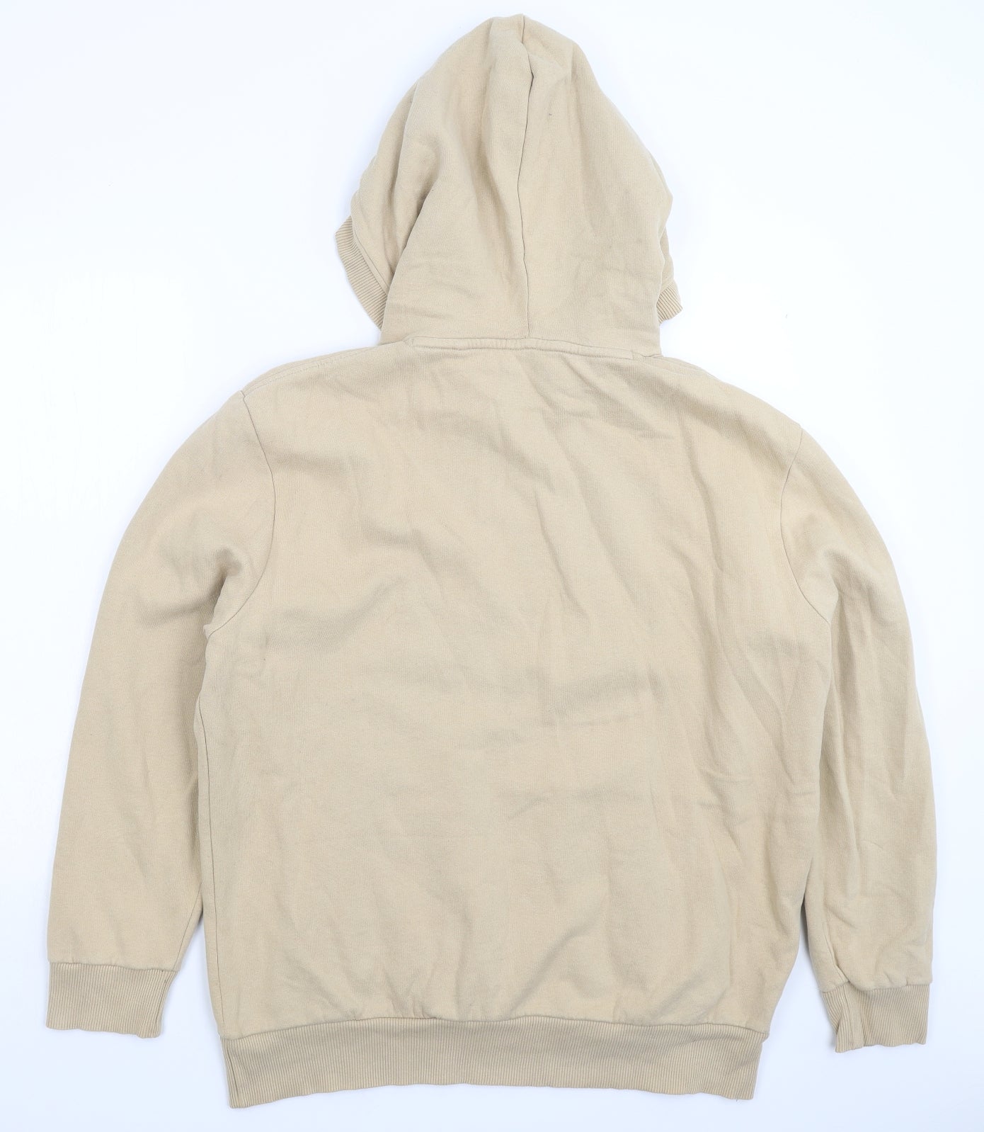 NEXT Mens Beige   Pullover Hoodie Size L