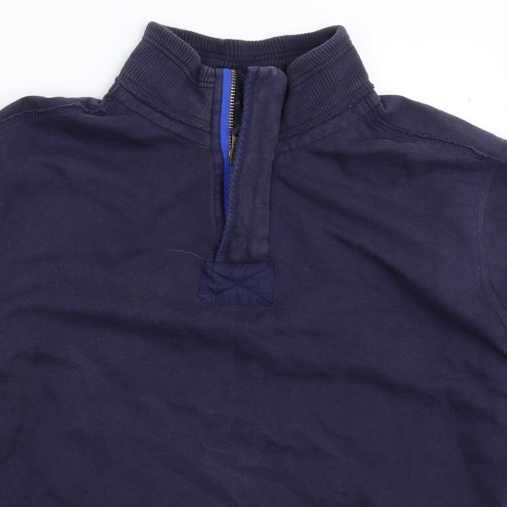 Boden Mens Blue   Pullover Sweatshirt Size 2XL