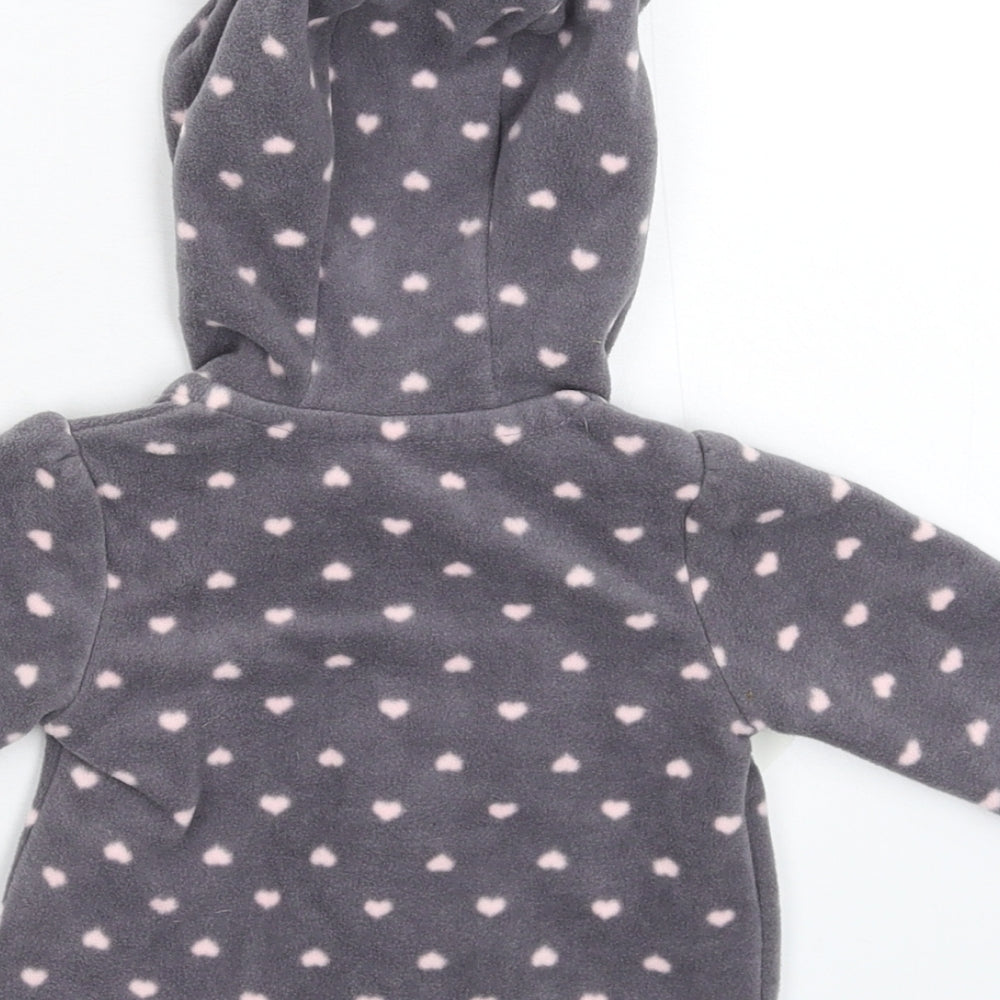 C&A Baby Grey Spotted  Jacket  Size 6-9 Months