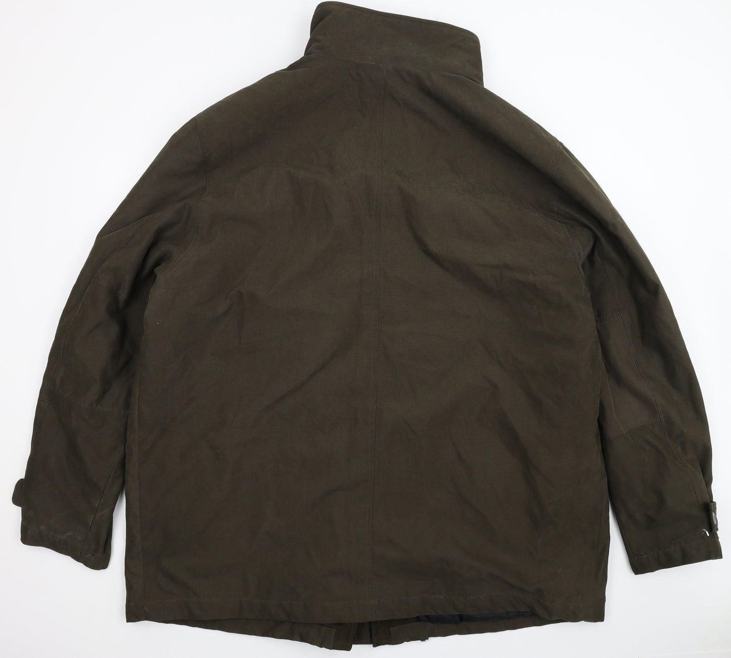 Frank Eden Mens Green   Jacket Coat Size Big 5X