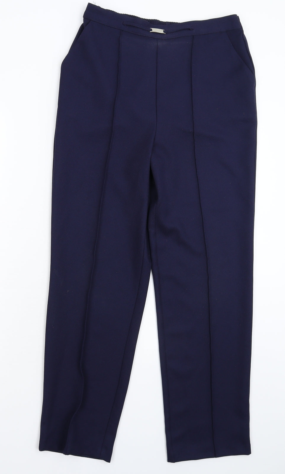 Papaya Womens Blue   Trousers  Size 10 L30 in