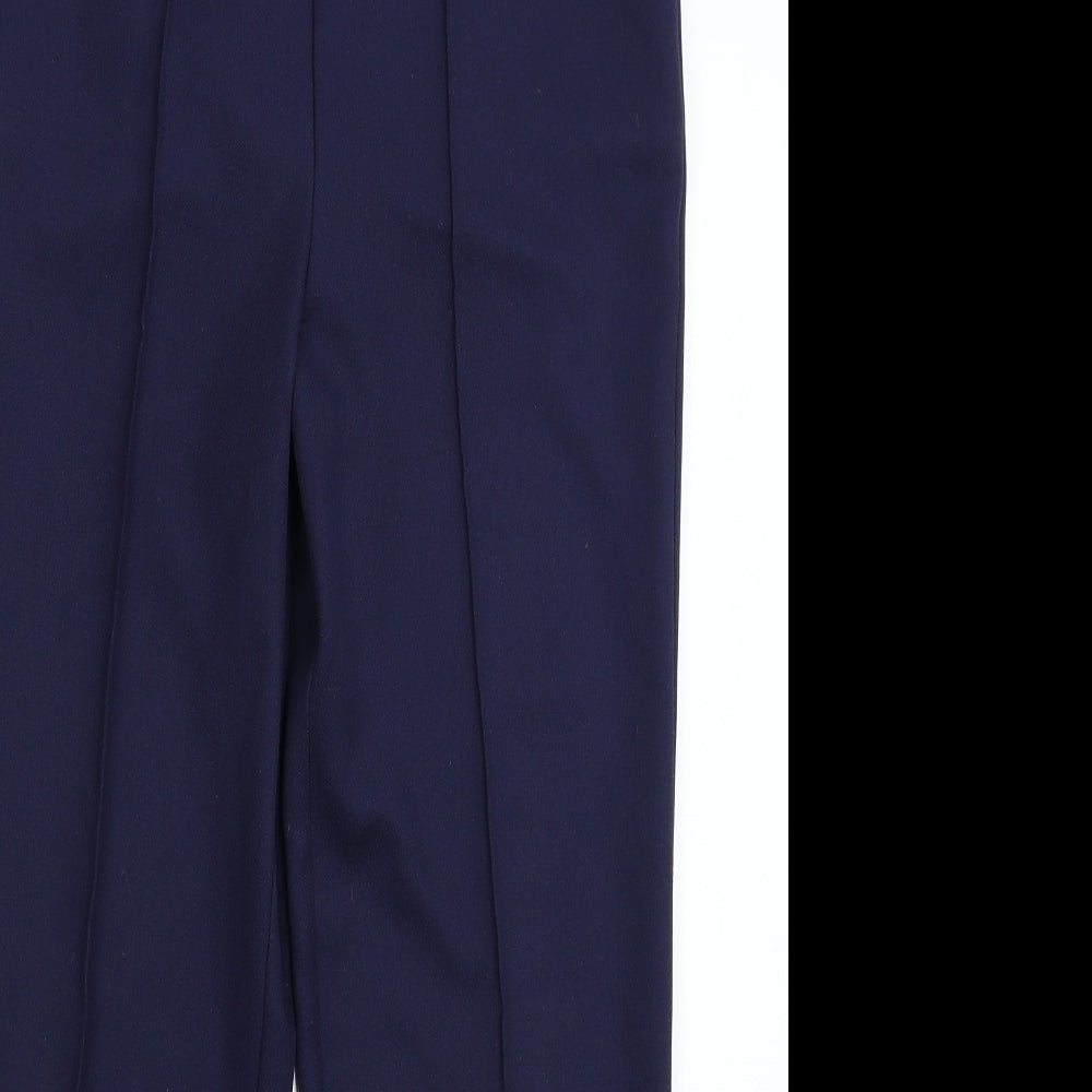 Papaya Womens Blue   Trousers  Size 10 L30 in