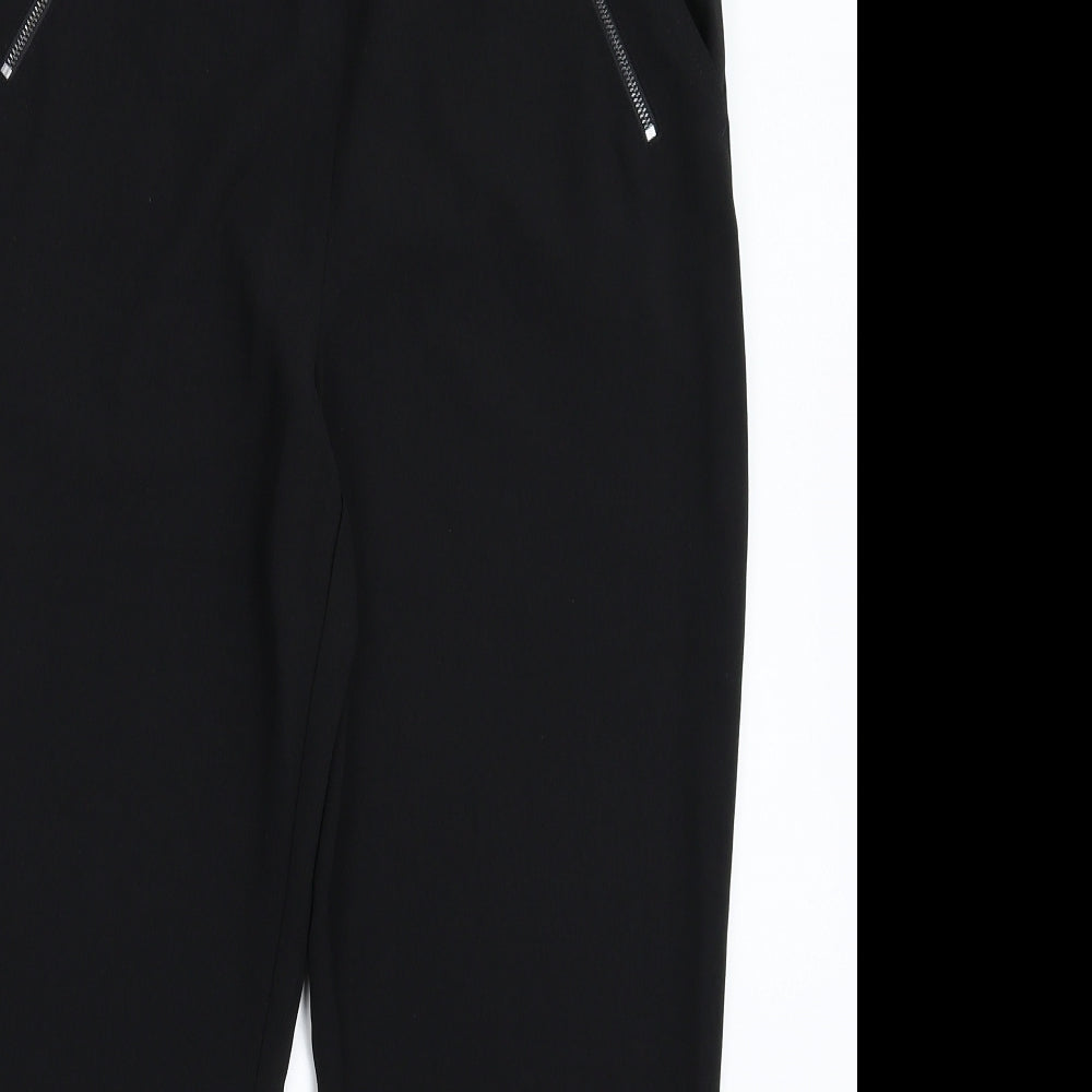 Bonmarché Womens Black   Trousers  Size 12 L26 in