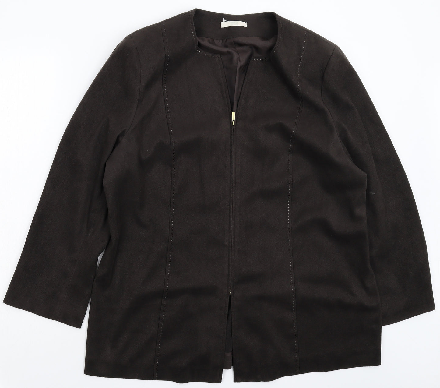 Marks and Spencer Womens Grey   Jacket Blazer Size 20