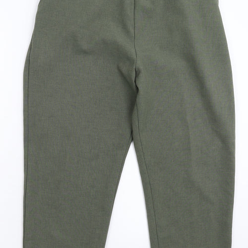 Preworn Womens Green   Cropped Trousers Size 32 in L33 in