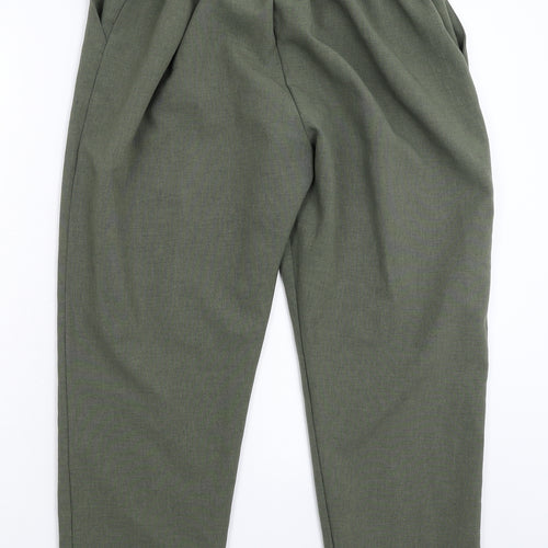 Preworn Womens Green   Cropped Trousers Size 32 in L33 in