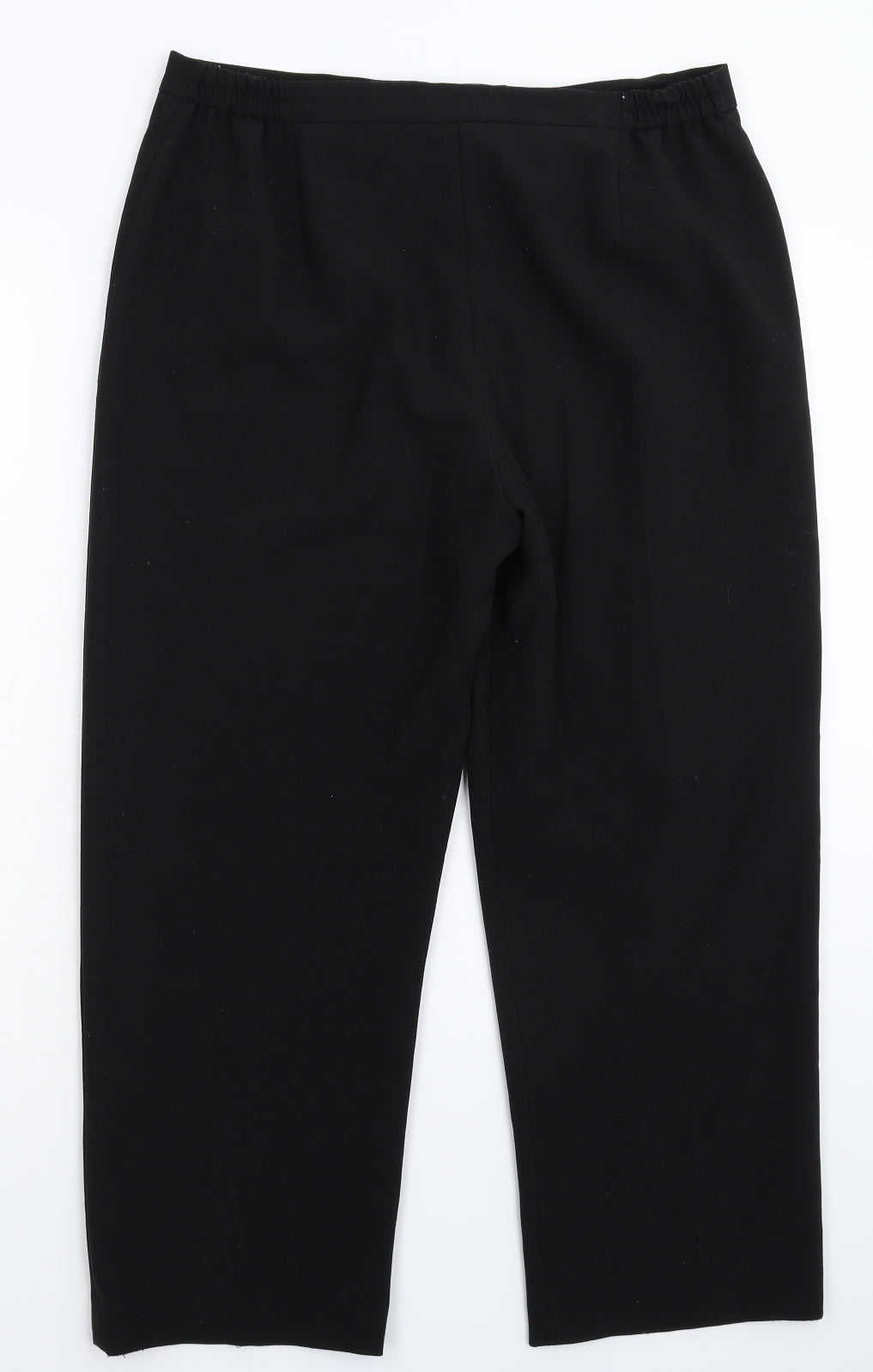 Eastex Womens Black   Trousers  Size 14 L27 in