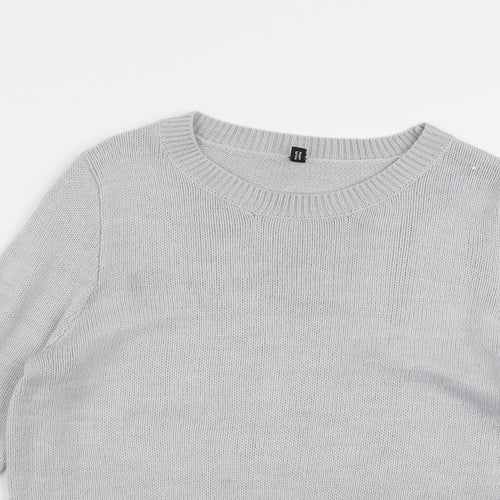 Divided by H&M Womens Grey  Knit Pullover Jumper Size M