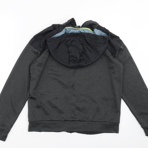Canterbury Boys Grey   Full Zip Hoodie Size 14 Years