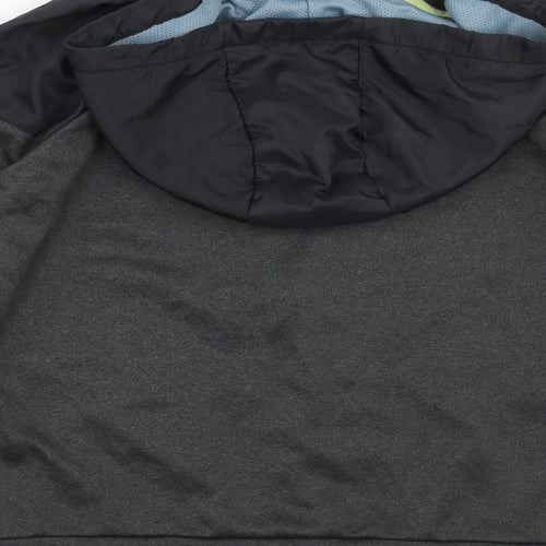 Canterbury Boys Grey   Full Zip Hoodie Size 14 Years