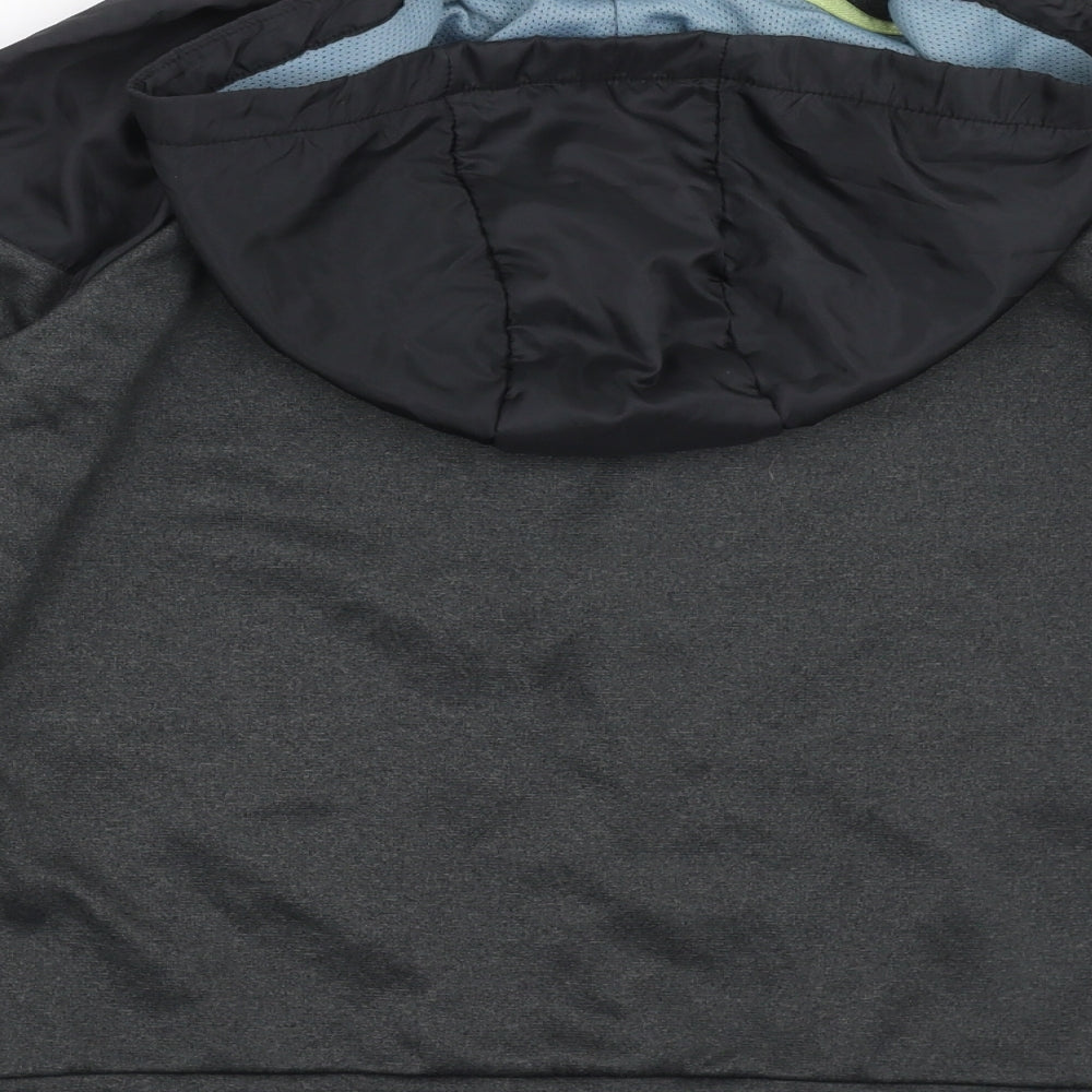 Canterbury Boys Grey   Full Zip Hoodie Size 14 Years