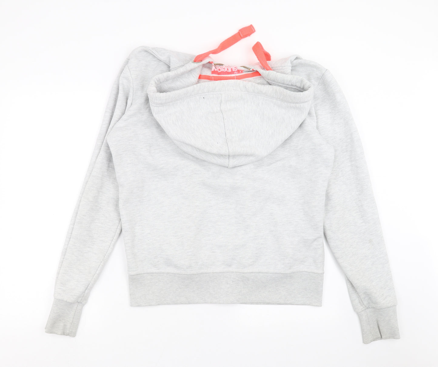 Superdry Mens Grey   Full Zip Hoodie Size L