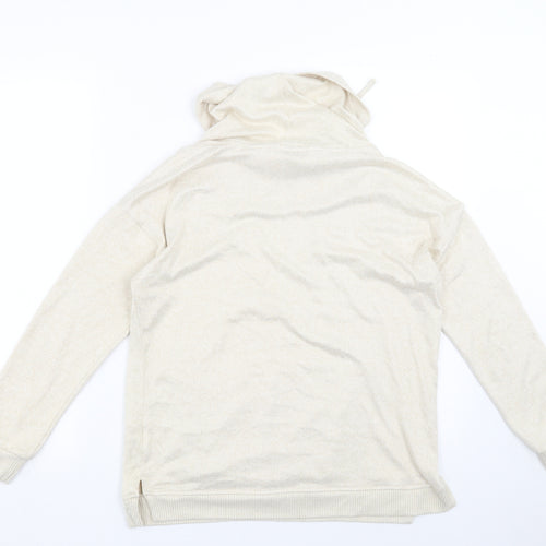 TU Womens Beige  Knit Pullover Jumper Size 10