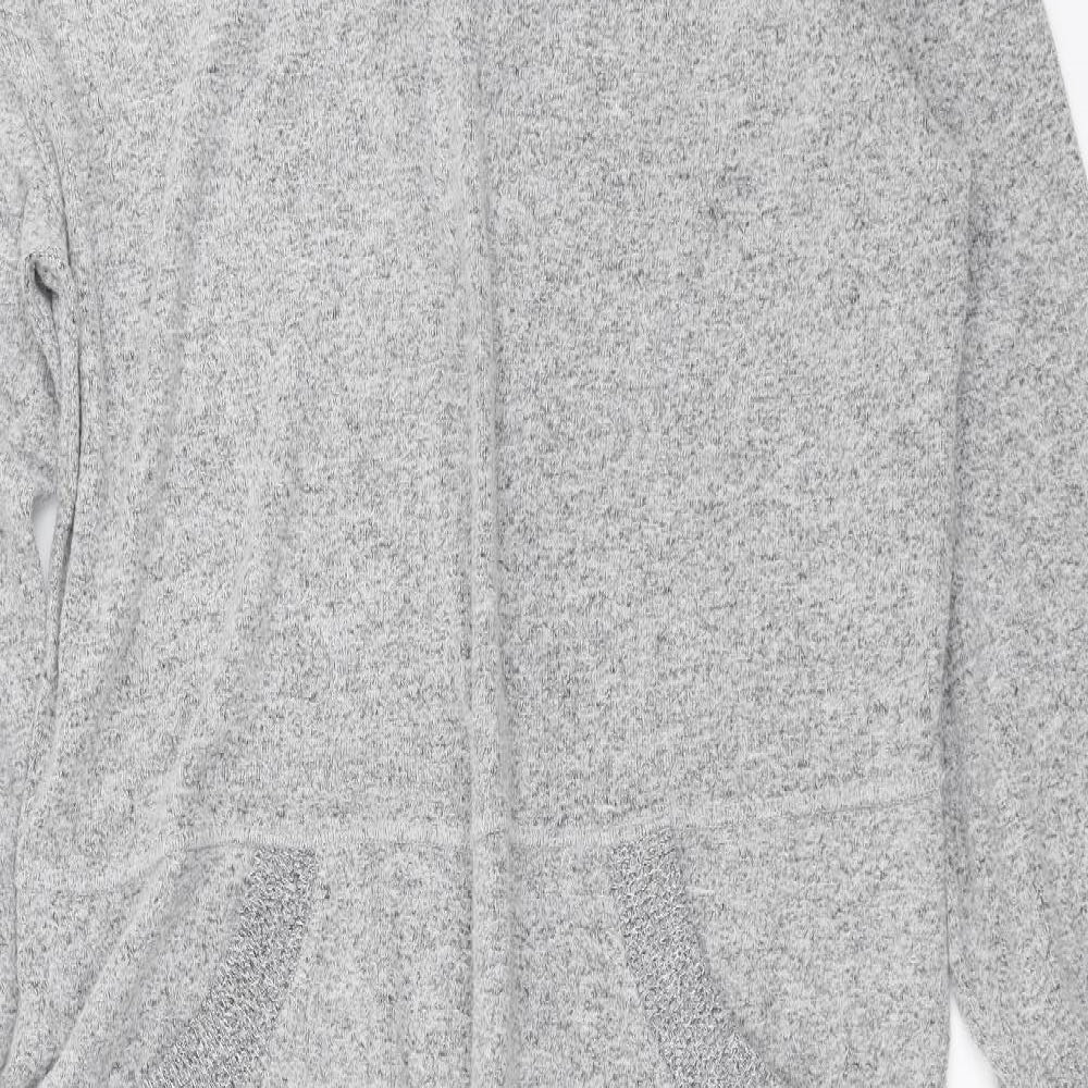 Hush Womens Grey Solid  Top One Piece Size XS  - onesie