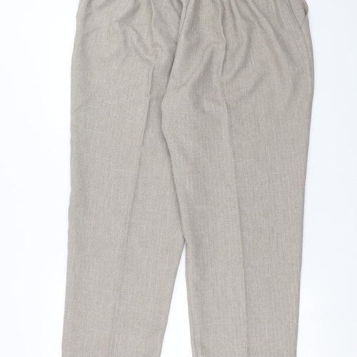 Emma Collection Womens Beige   Trousers  Size 24 L28 in