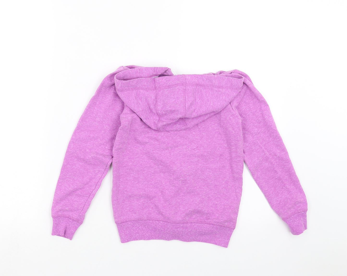 George Girls Purple   Full Zip Hoodie Size 8-9 Years