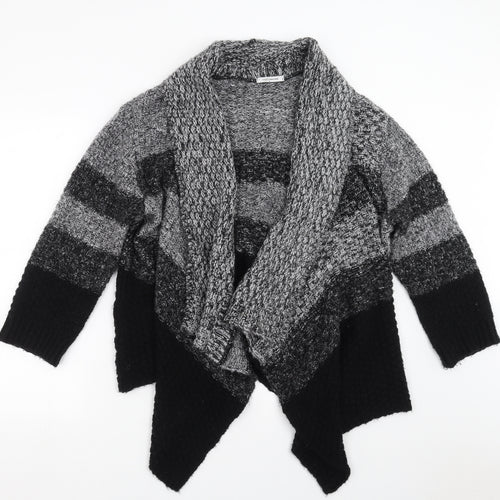 Simply Stock Shop Womens Grey  Knit Cardigan Jumper Size L