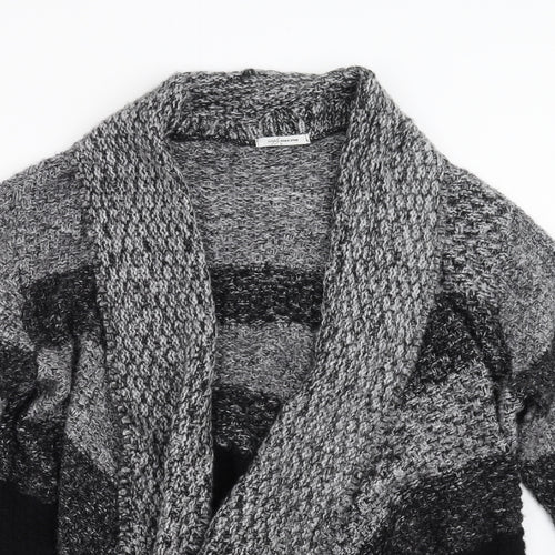 Simply Stock Shop Womens Grey  Knit Cardigan Jumper Size L