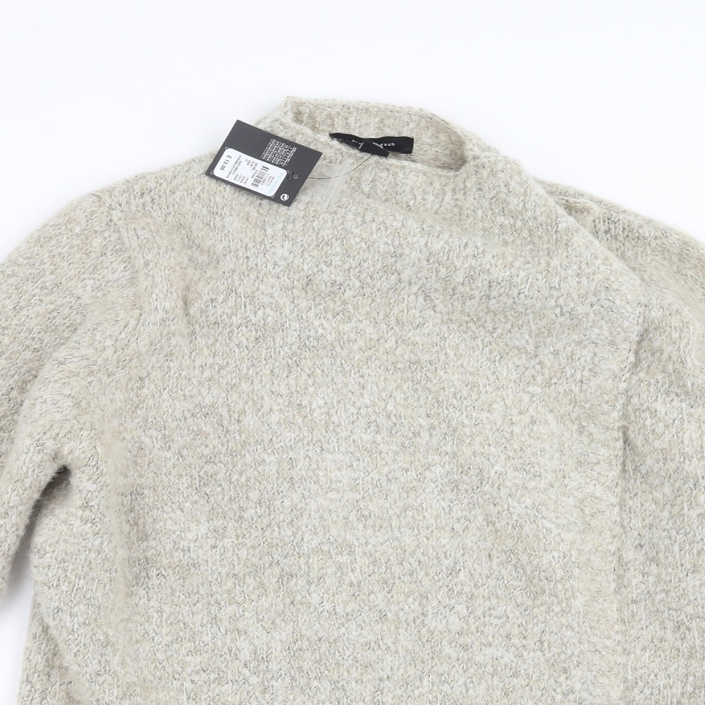 Primark Womens Beige  Knit Cardigan Jumper Size L  - wrap style