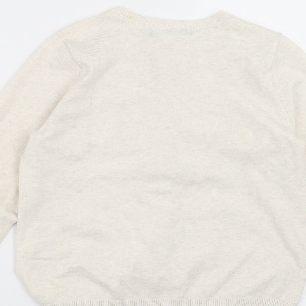 George Girls Beige   Cardigan Jumper Size 8-9 Years