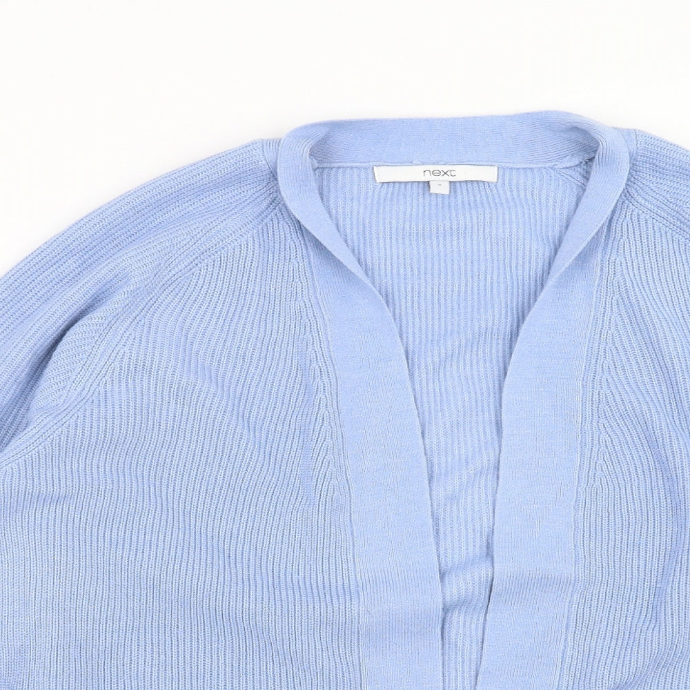 NEXT Womens Blue  Knit Cardigan Jumper Size S
